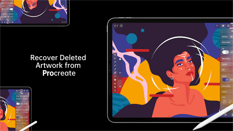 how to recover deleted procreate files