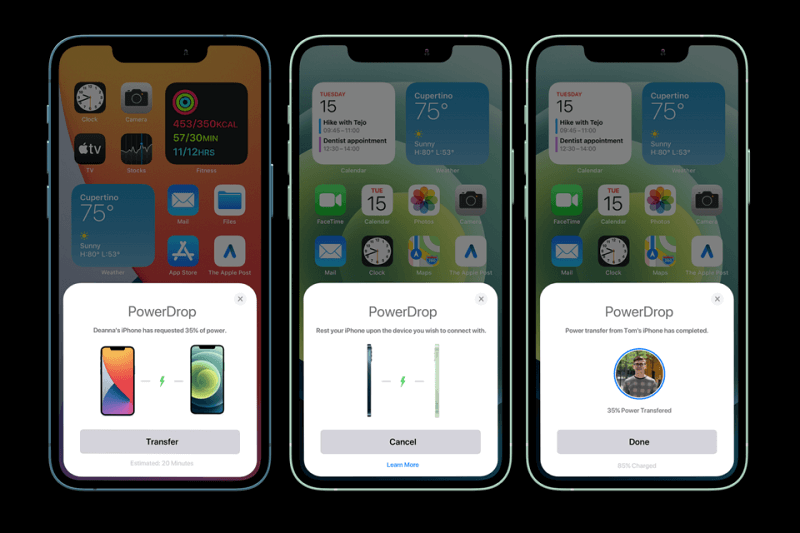 how to share battery on iphone
