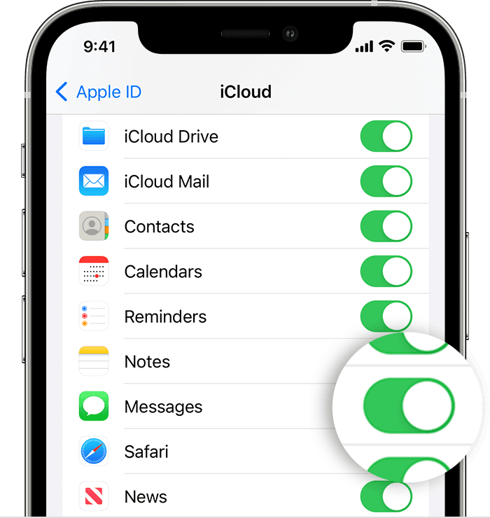 icloud messages