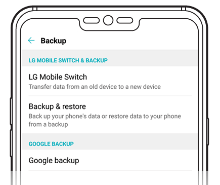 lg backup and restore