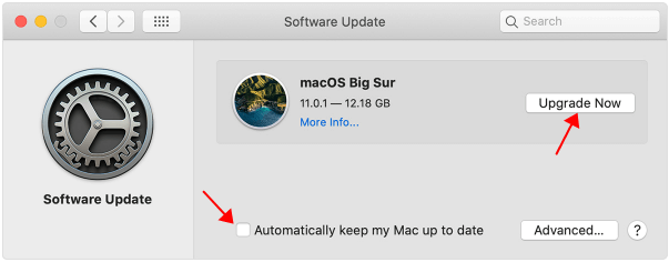 update macOS
