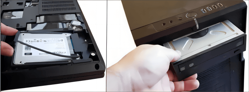 plug in the hard drive to another pc