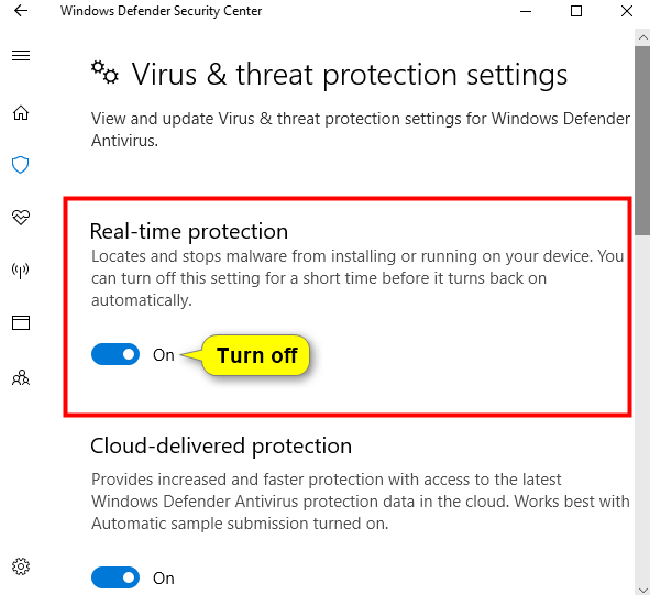real time protection