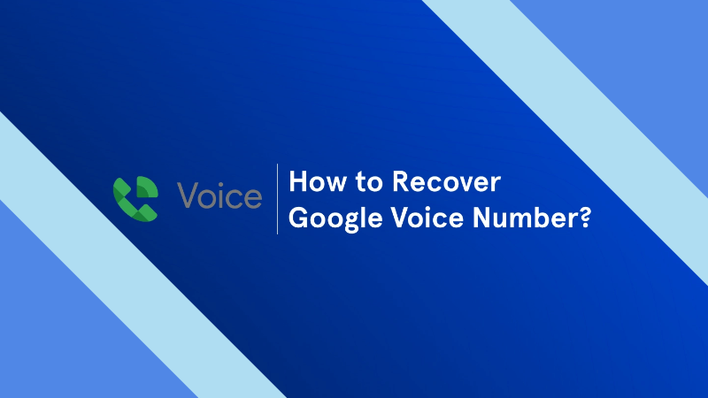recover google voice number