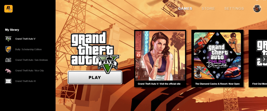 rockstar game launcher