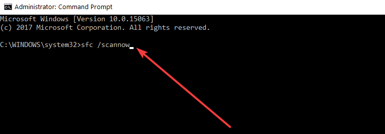 run system file checker