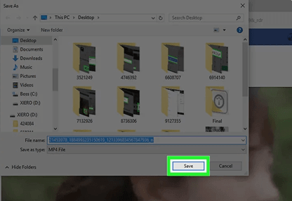 save video in computer