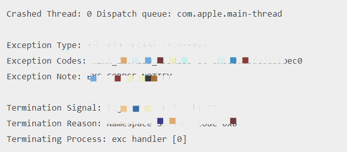 the cause of the crash