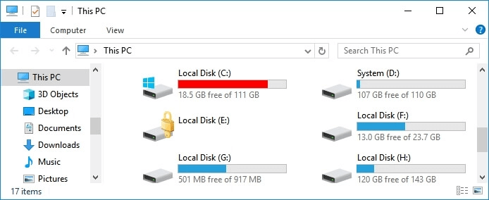 this pc local disk c