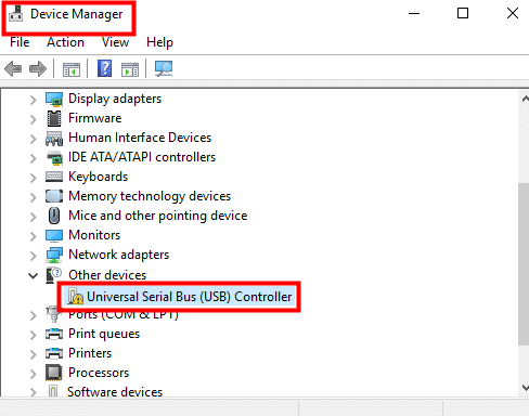 universal serial bus controllers