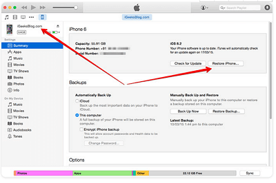 Update the latest version of iTunes to Fix Error 4013